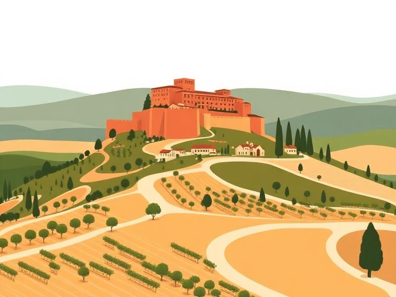 Montalcino, Tuscany