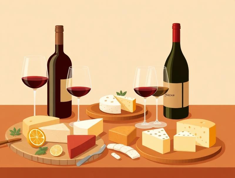 caterer in Tuscany — illustration