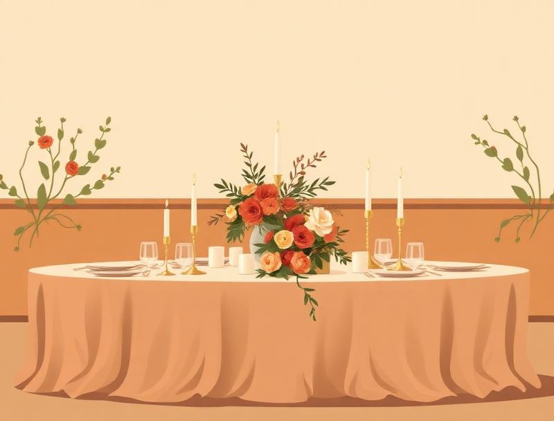 florist in Tuscany — illustration