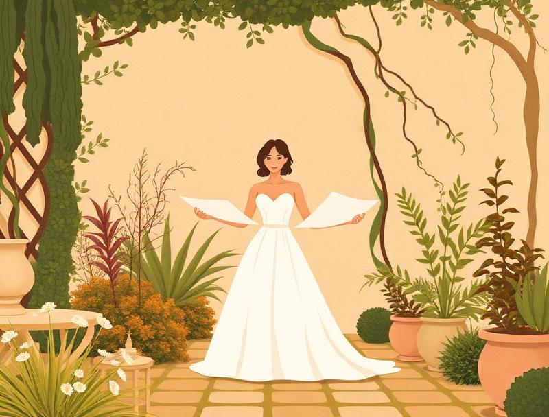 wedding planner in Tuscany — illustration